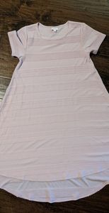 Light Pink High Low Dress